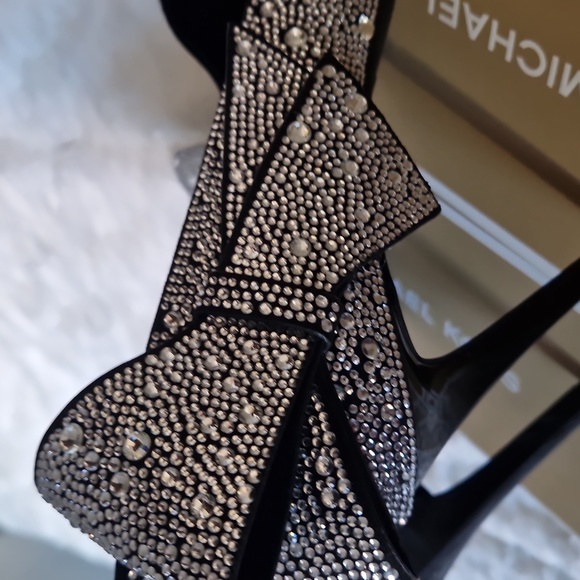 Black rhinestones heels - Picture 12 of 12